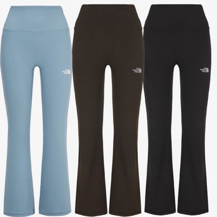 노스페이스 바지 25SS NF6KR31 여성 스웨이 플레어 레깅스 스트레치우수