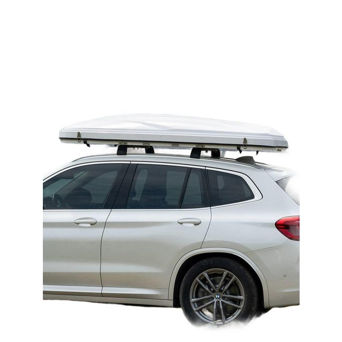 자동 접이식 루프 하프로 지붕 야외 부품 차박 차량용 힌지 하드케이스 단독키 폴딩 오프로드 및 여행, 기본 사용 인원, 이중층 두꺼운 면 중간