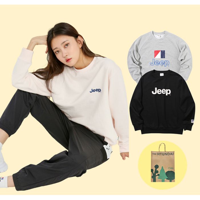 [선물포장] Jeep (지프) B. 남여공용 인기 맨투맨 9종택1