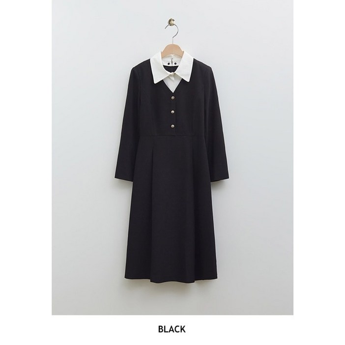 로엠 셔츠매칭 자켓형 원피스 RMOWE23RT2