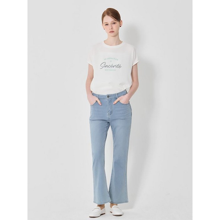 쉬즈미스 아이스 부츠컷 데님팬츠 택가격 178000원