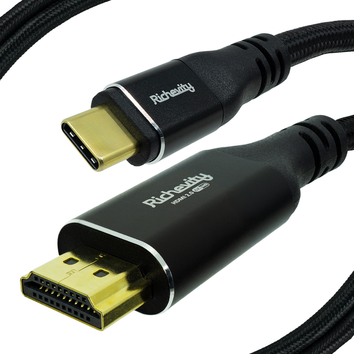 리체비티 4K 60Hz USB C to HDMI 2.0 미러링 케이블