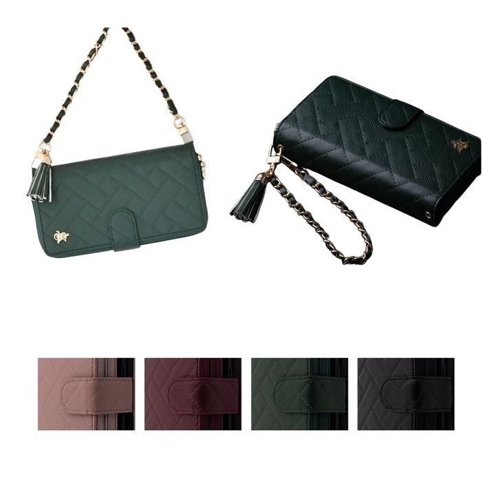 갤럭시S22 케이스 SMS901N 가죽 지팰릭트 지퍼 월렛 카드 지폐 수납 자석 지갑 손목 태슬 스트랩 줄 포함 커버