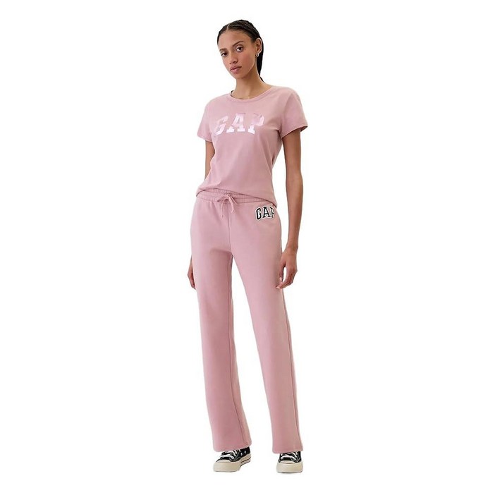 GAP 여성용 헤리티지 부츠 컷 조거, Lilas Pink 16-1708 Tcx