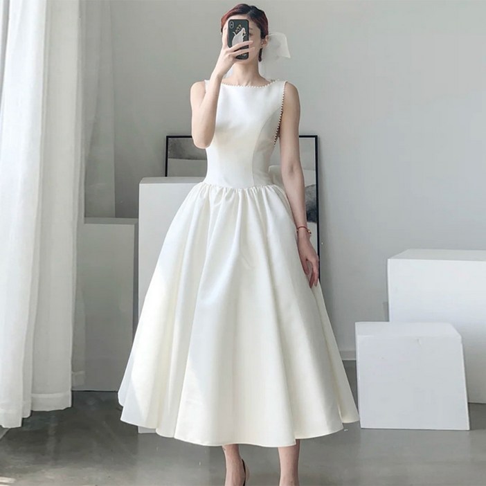 708090 파티 졸업 여행 웨딩드레스