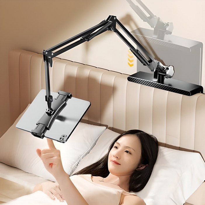 닥터리빙 침대 핸드폰 태블릿 거치대  틈새삽입형