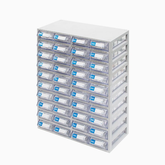 코메드 CMD50110 멀티박스40칸 투명서랍장, 단일색상 코메드 CMD50110 멀티박스40칸 투명서랍장, 단일색상