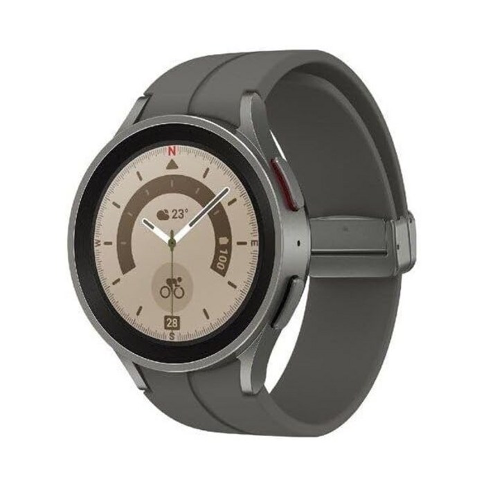 SAMSUNG Galaxy Watch 5 Pro 45mm WiFi 1.4 Super AMOLED Smartwatch GPS Bluetooth with Sleep Coachi