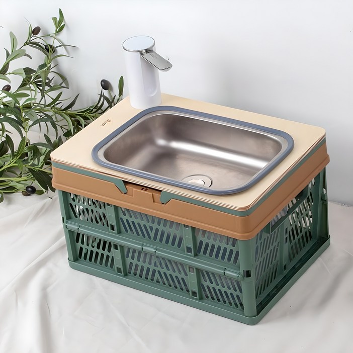 미니폴딩박스용440305 캠핑 세면대 차박개수대만들기