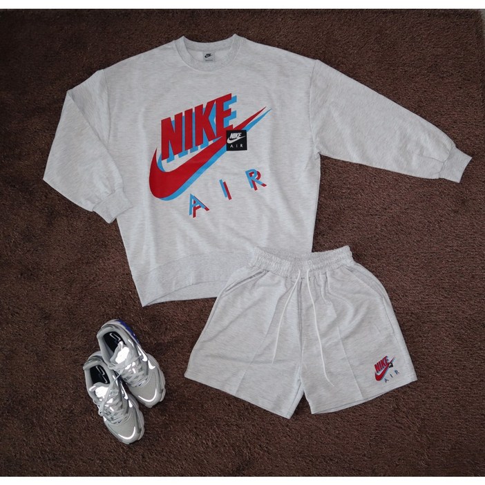 SALE 빅로고 맨투맨 쇼츠 셋업