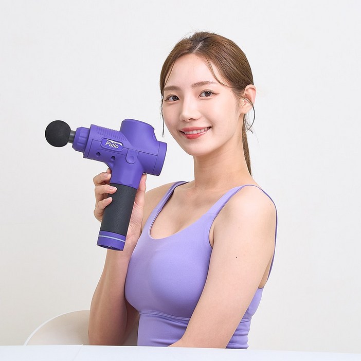 풀리오 본사 풀리오 마사지건 프리미엄 뭉친근육, 림프절 마사지기
