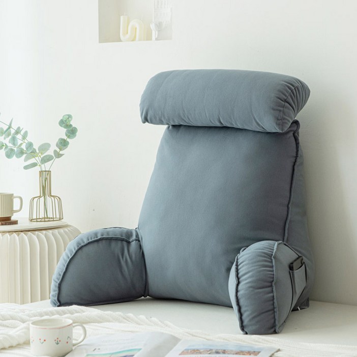 즈이리빙 부드러움 침대 등받이 쿠션 대형 목 허리 보호