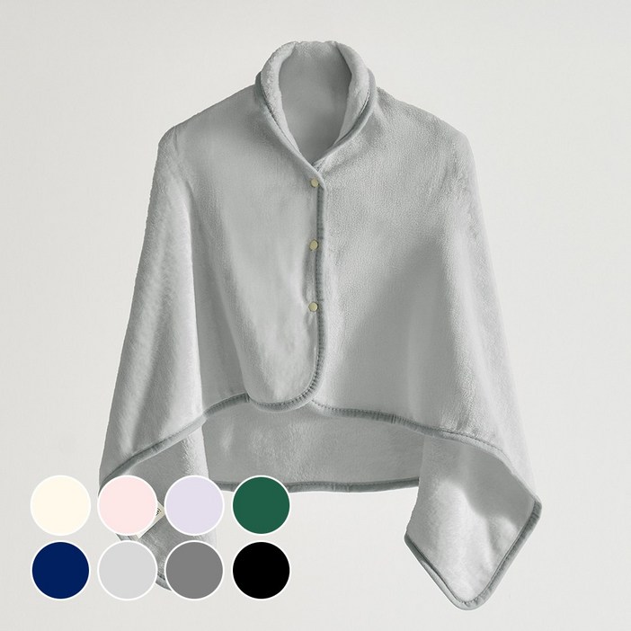 데시뉴 뉴노멀 양면 극세사 망토 담요 블랭킷