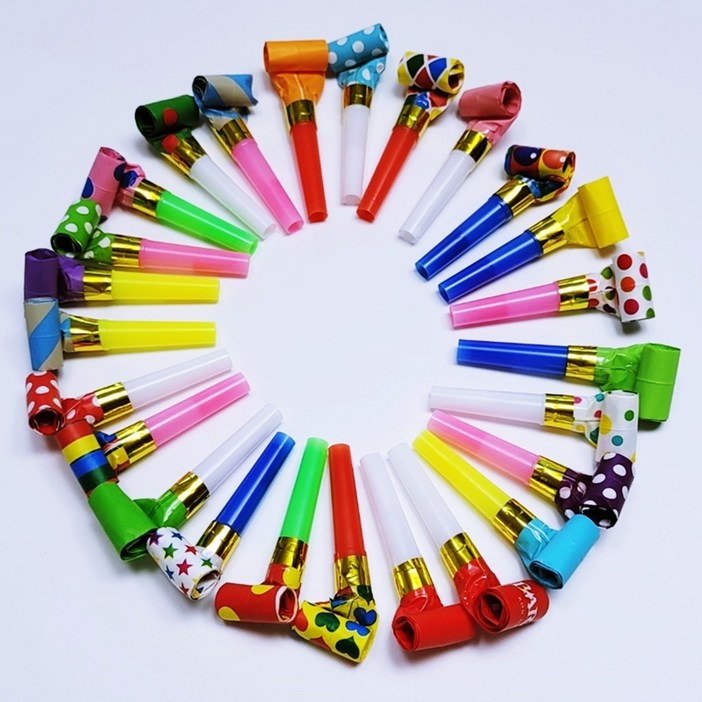 코끼리피리 파티용 피리 나팔 무늬