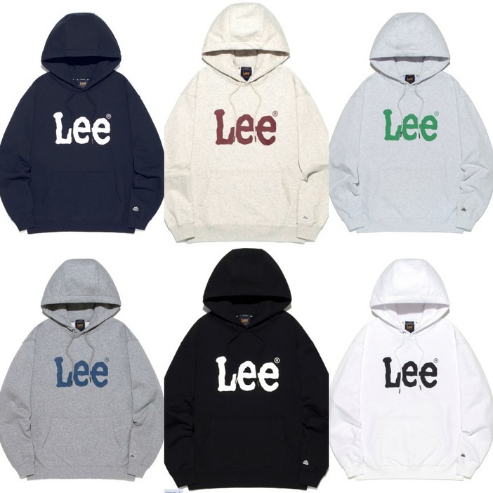[국내매장판] 리 LEE 상의빅 트위치 로고 후드 티셔츠 색상 6종