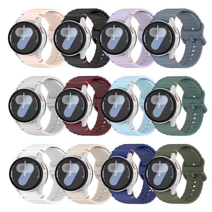 갤럭시워치4 날개형 실리콘 우레탄 플릿 스트랩 시계줄 밴드 40MM44MM클래식42MM클래식46MM골프에디션