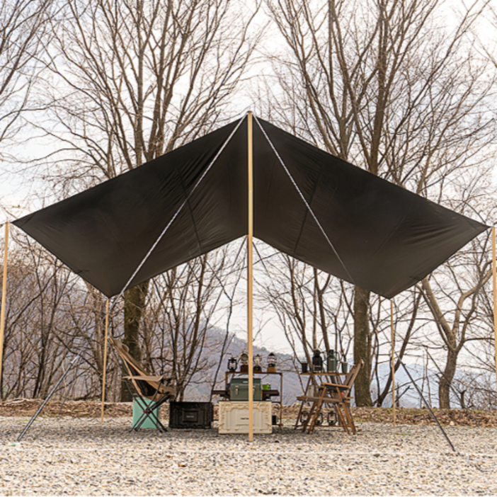 코누 대형 210D 블랙코팅타프