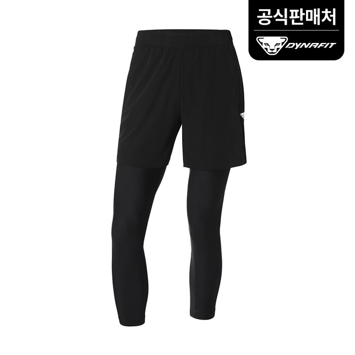 [다이나핏 공식] 남성 RE-VOLT (리볼트) 결합형 타이츠 반바지레깅스 YMP23379Z1
