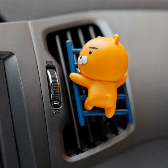 KG 카카오프렌즈 차량용 방향제 라이언 송풍구형