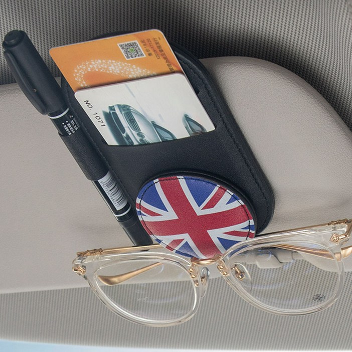 도우팩토리미니쿠퍼 다용도 포켓, 카드 안경 펜 포켓, 6가지 다자인