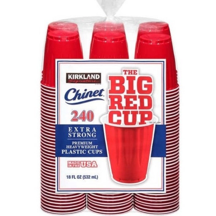 코스트코 커클랜드 시그니처 노래방 맥주컵 음료수컵 532MLX10 낱개 개별 소분 판매