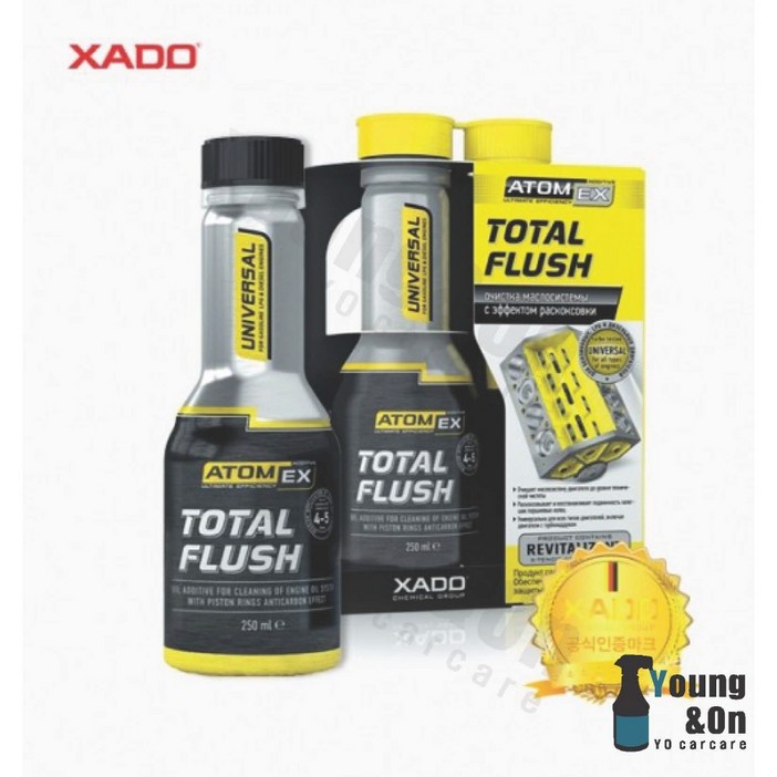XADO 하도 정품 토탈플러쉬250ml 엔진첨가제, 1개