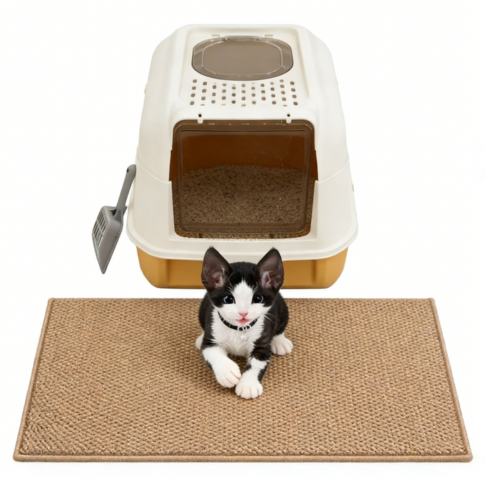 거실러그 고양이 스크래쳐 화장실 사막화방지 워셔블 카페트