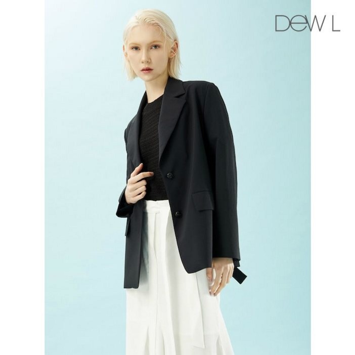듀엘 백 벨트 장식 썸머 자켓 BK_D242MSF237 654838