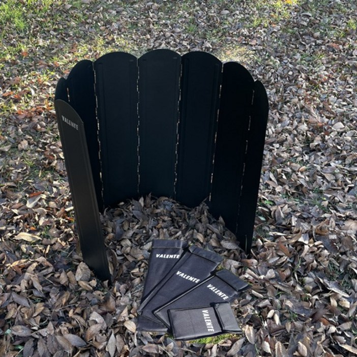 캠핑 가스 버너 바람막이 그리들 화로대 바람막이, 1개