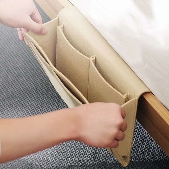 침대포켓 수납정리 정리함 침대걸이 주머니