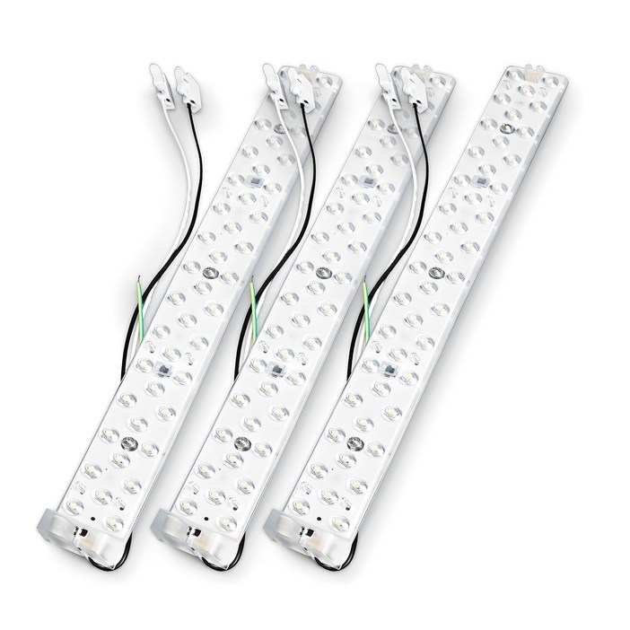 번개표 LED 모듈 리폼형 램프 조명 자석 30W 주광색 FPL 55W 대체용 3개입