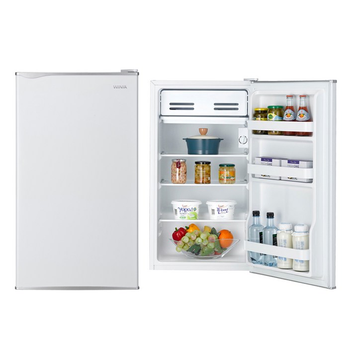 위니아 소형냉장고 ERR093BWA 1도어93L화이트 가정용 업소용 사무실