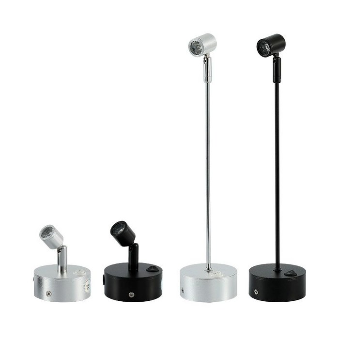 스포트라이트 조명 스탠드형 LED 피규어 쇼케이스 전시