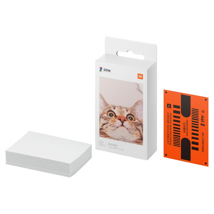샤오미 포켓 포토 프린터기 스티커 인화지