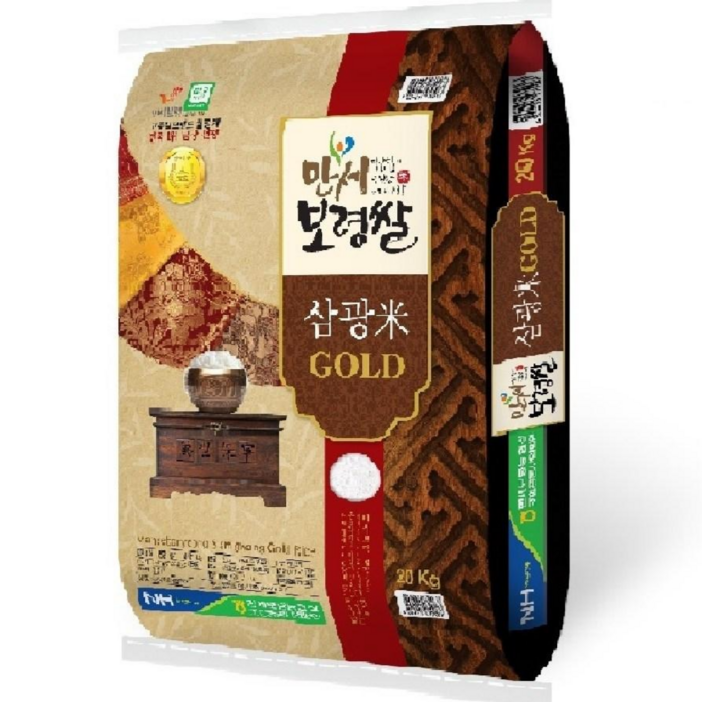 [2024년산][당일도정] 만세보령 삼광미 골드, 20kg, 1개, 상등급