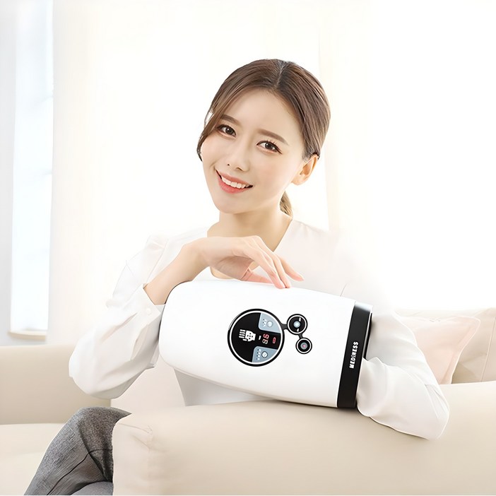 메디니스 휴먼터치 핸드케어 마사지기 MVP7790, MVP7790, 화이트