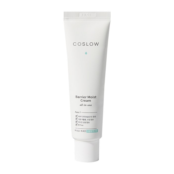 논코메도제닉 코슬로우 여드름 수분크림 60ml 청소년 여드름 화장품 배리어모이스트올인원크림 등드름 가드름 크림 성인 트러블 피부, 1개, 60ml