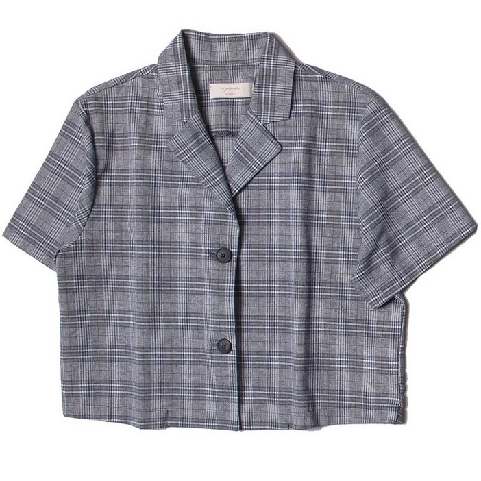 66 육육걸즈 반팔리넨재킷 크롭핏 994