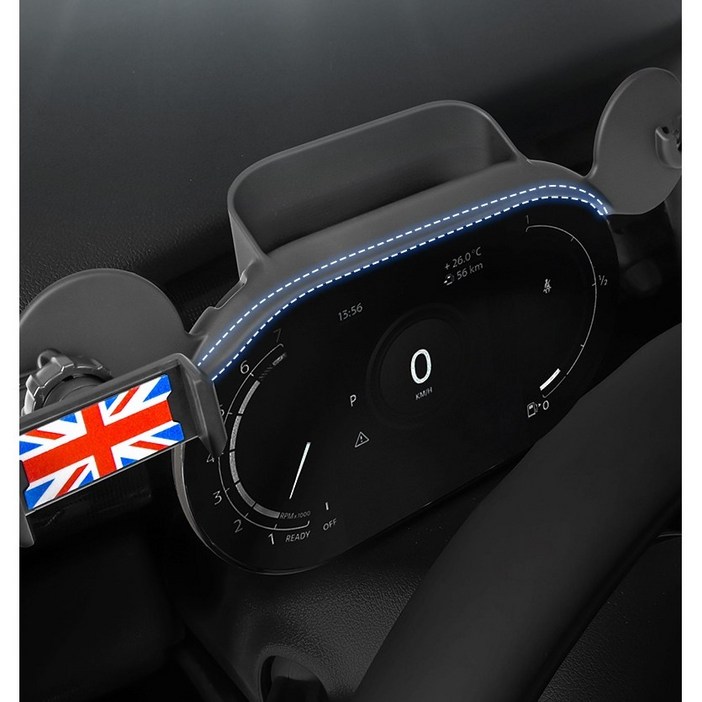 [ 도우팩토리 ]미니쿠퍼 디지털 계기판 전용 귀돌이 거치대, 3가지 디자인