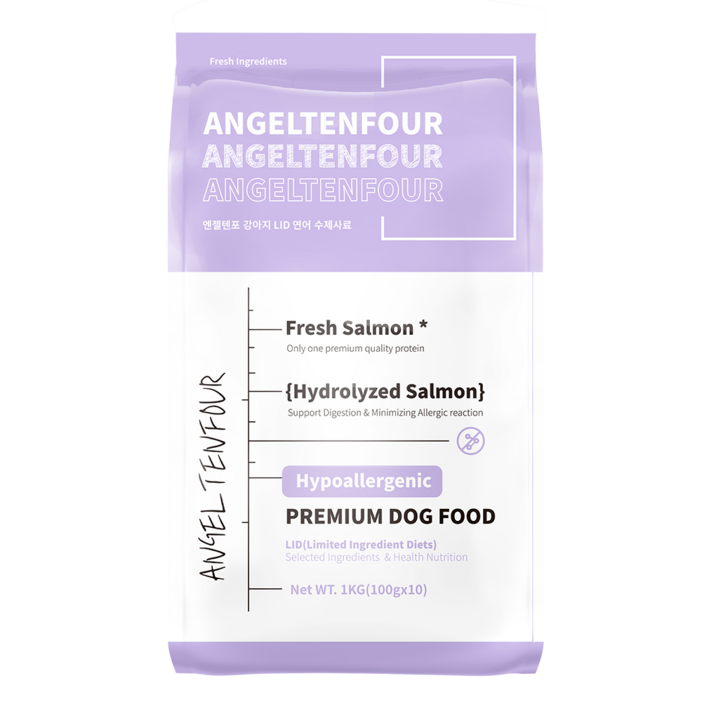엔젤텐포 강아지 LID 눈물 피부 깨끗 수제사료