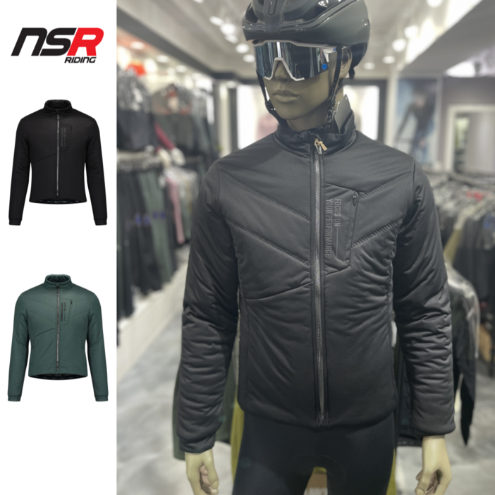 NSR 폰도 테라 히트 자전거 패딩 자켓 한겨울 자전거 의류 + 사은품 증정