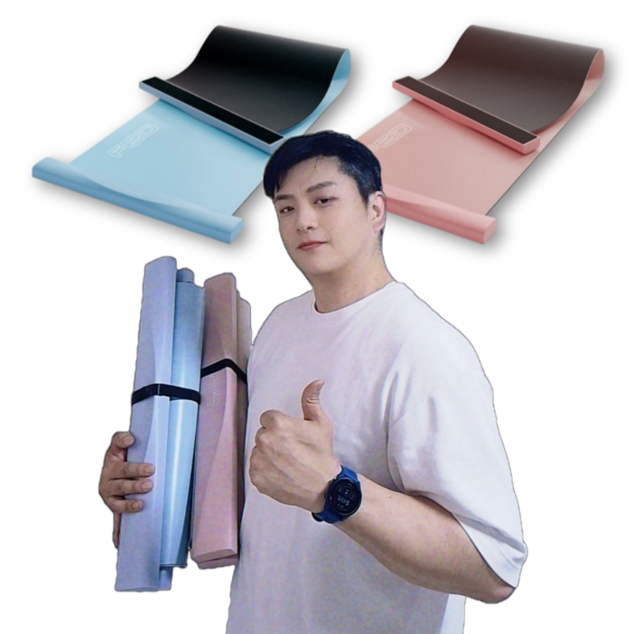 피지컬프라임 슬라이드보드 다리근력 홈케이팅 내전근운동기구, 1개, 스카이블루