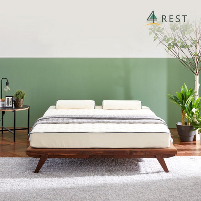 레스트 그린 천연라텍스 매트리스 A2 18cm 퀸