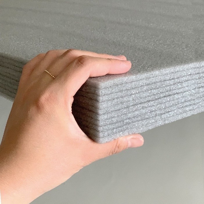 시소상점 100 가로 x 100 세로 x 5cm 높이 잘라쓰는 소음 차단 원자재 특수 매트, 1개