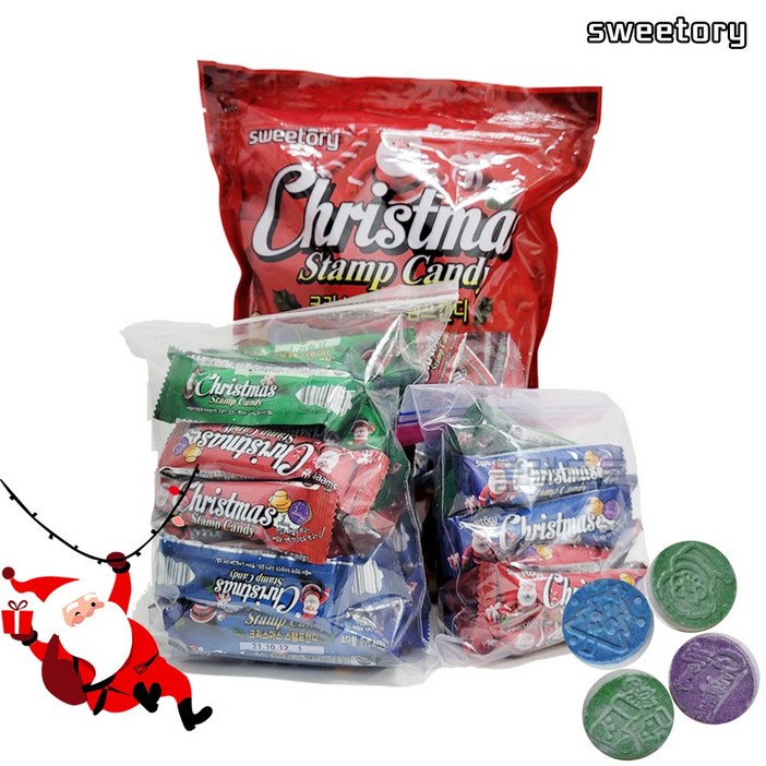 크리스마스 스탬프사탕 도장 스탬프캔디 코스트코 어린이집
