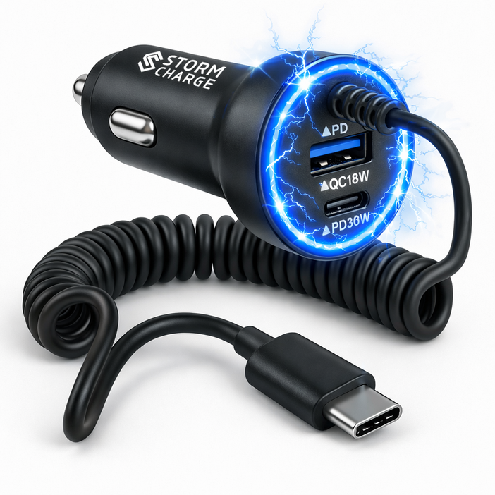 스톰차지 차량용 초고속 시거잭 충전기