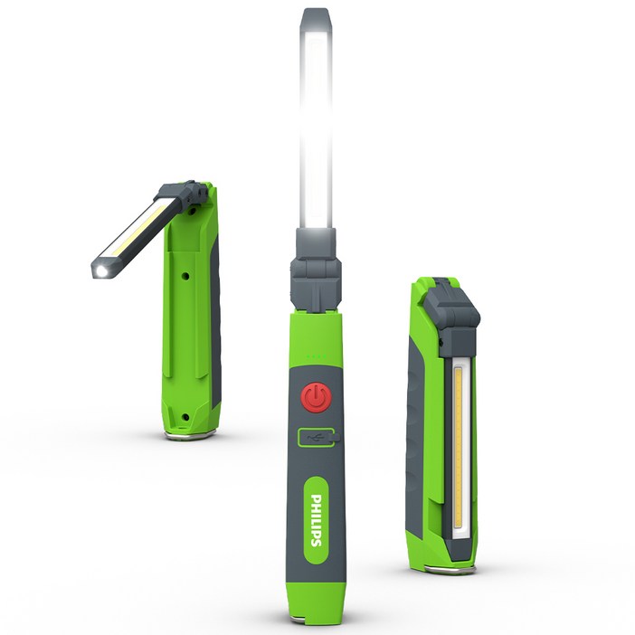 필립스 공식판매점 엑스페리온 3000 시리즈 LED 충전식 작업등 캠핑랜턴 X30 Slim