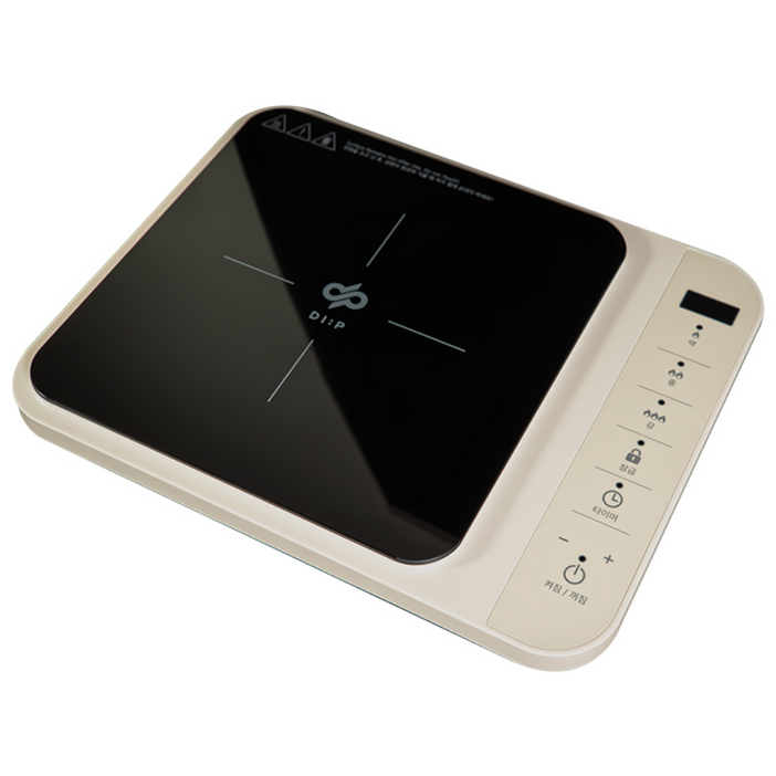 디프 휴대용 터치 슬림 인덕션 IH 1구 2000W 간편 조리, 일반형, YL20K116