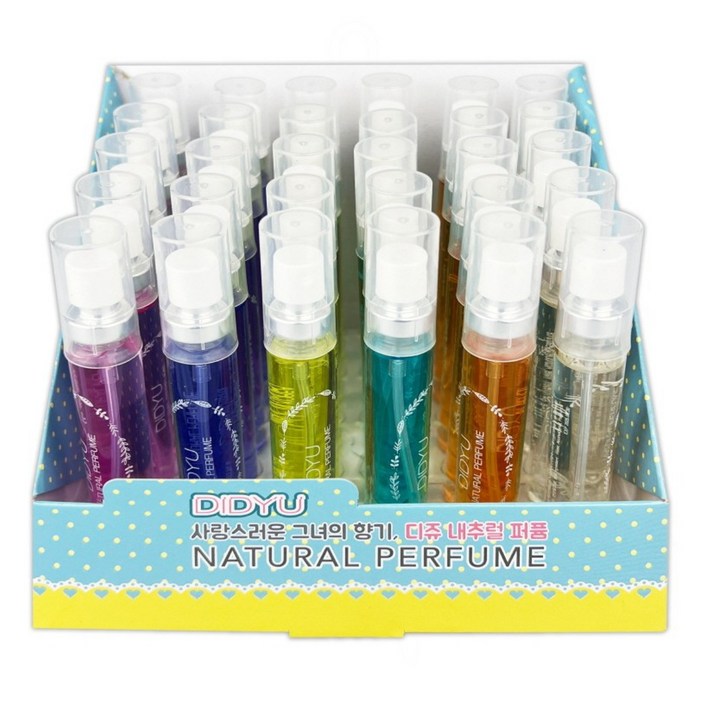 디쥬 내추럴 퍼퓸 향수15ml 6종 30P 미니향수 휴대용향수