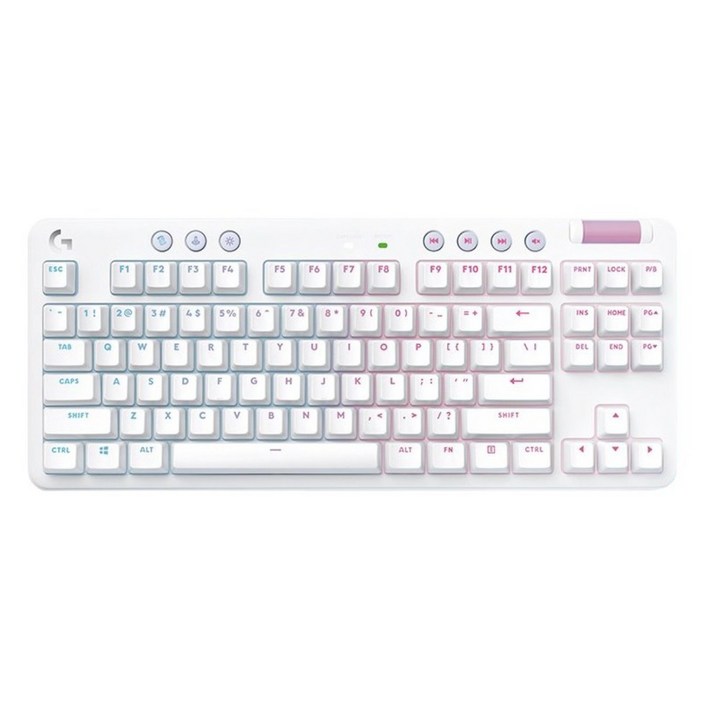 [오로라키보드 루프증정]로지텍코리아 공식 G715 오로라 컬렉션 무선 게이밍 키보드, G715 국내정품, G715 Linear, 적축